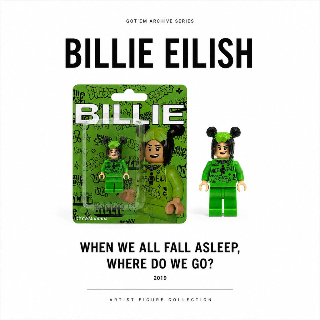 Billie Eilish Green Hair Era Figure