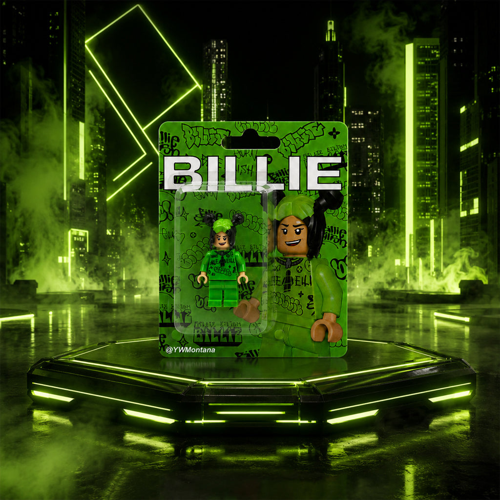 Billie Eilish Green Hair Era Figure