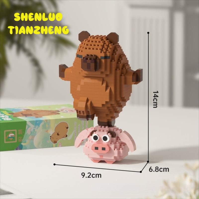 Capybara Lego Toy Gift