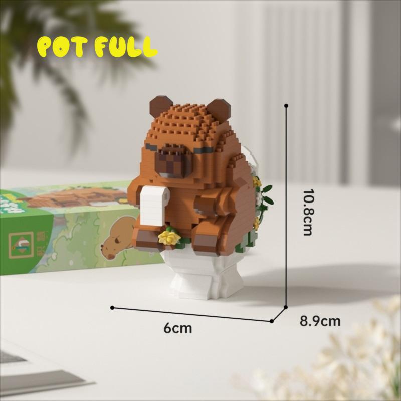 Capybara Lego Toy Gift