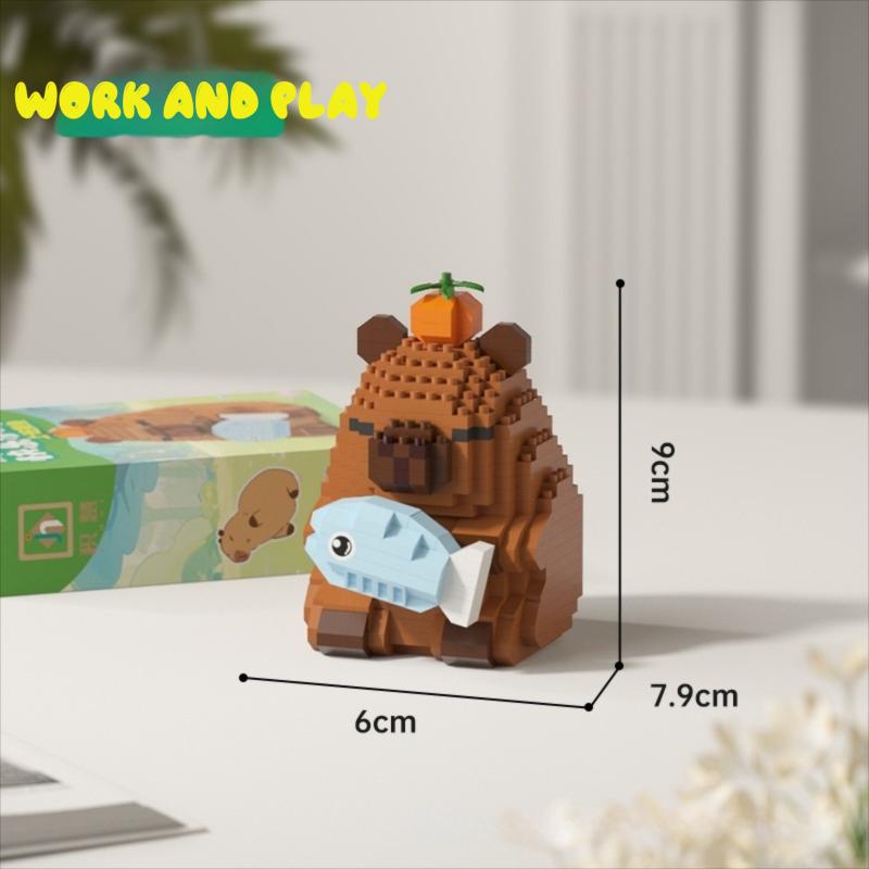 Capybara Lego Toy Gift