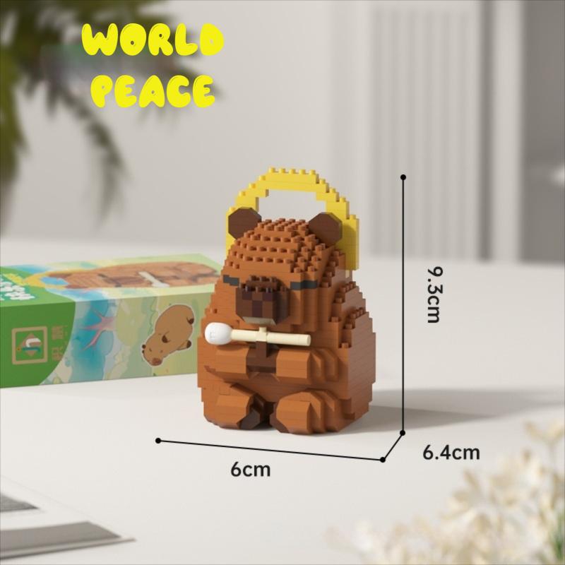 Capybara Lego Toy Gift